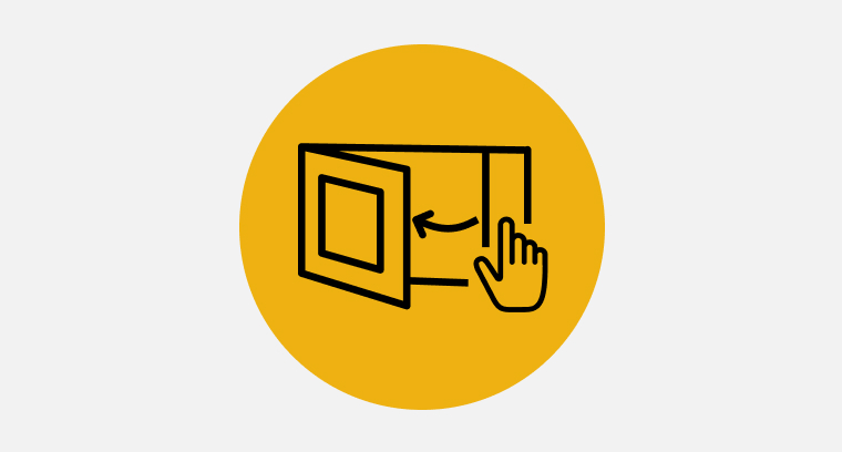 Door release icon