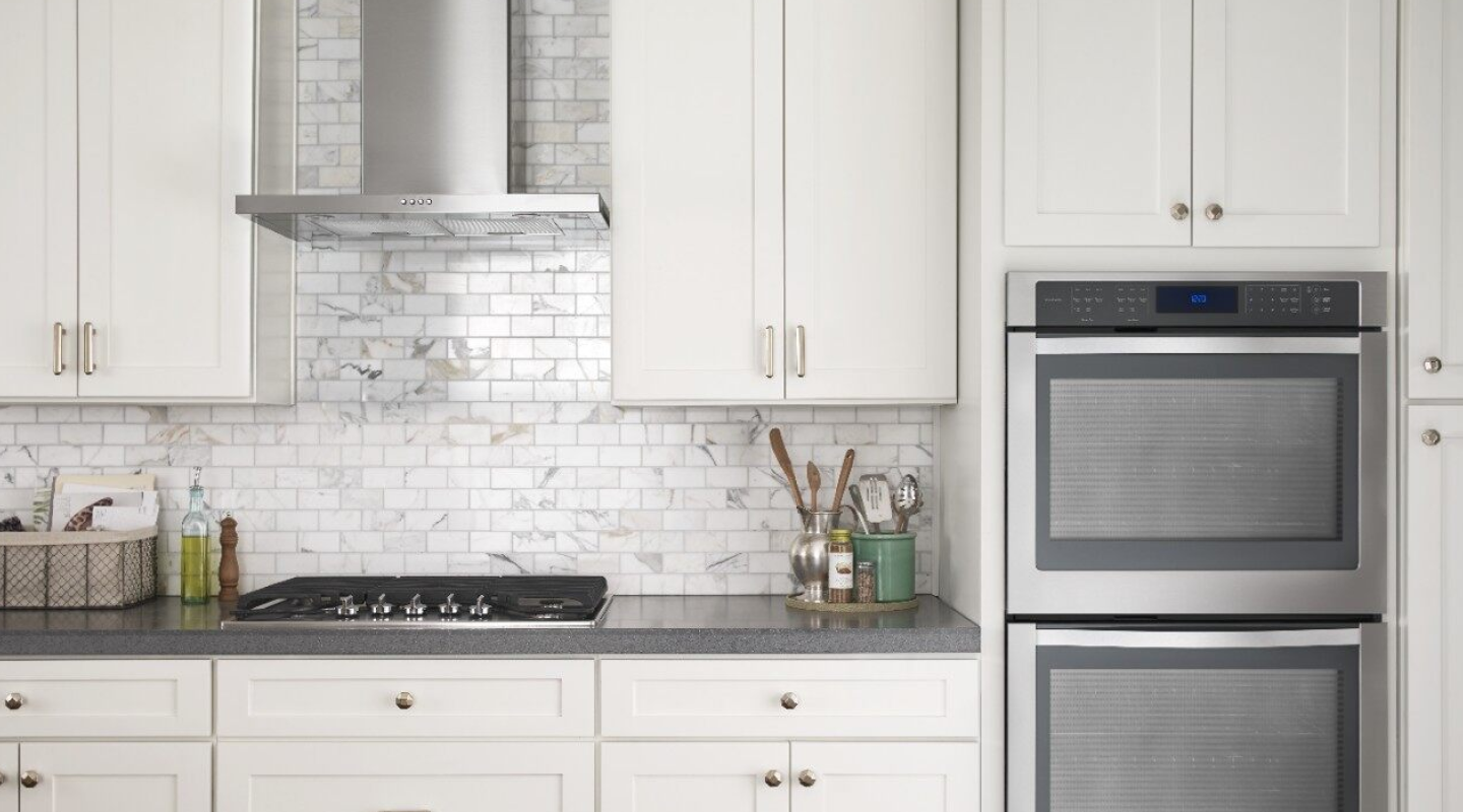 Whirlpool® 36" Stainless Steel Wall Mount Flat Range Hood