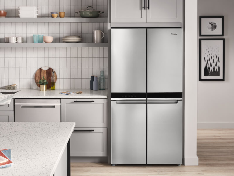 Whirlpool 4-door refrigerator