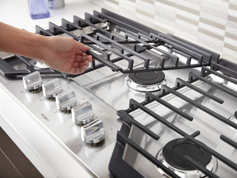 Stovetop grates and burners