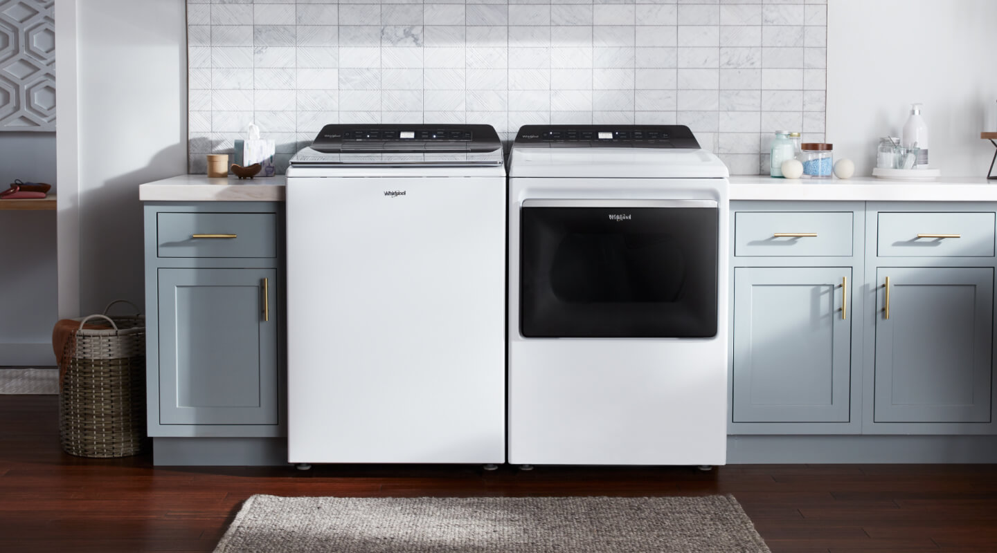 Whirlpool® Top Load Washer and Dryer set