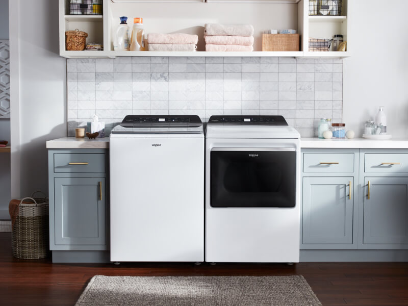 Whirlpool® Top Load Washer and Dryer set