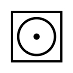 Normal or regular icon