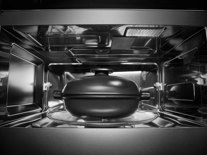 Container in oven