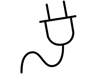 Icon of a plug