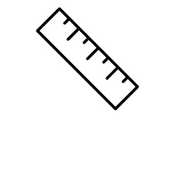 A ruler.