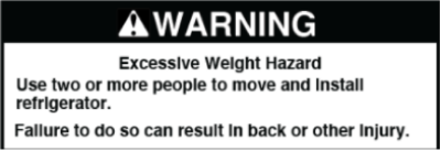 Warning graphic
