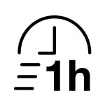 A clock icon