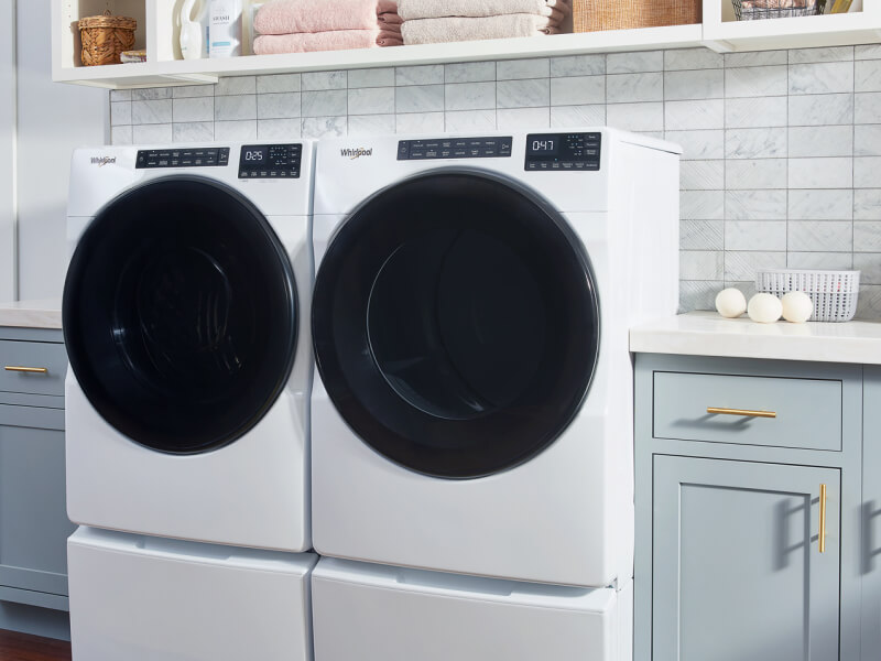 Whirlpool® washer and dryer set