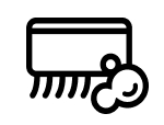 Scrubbing icon