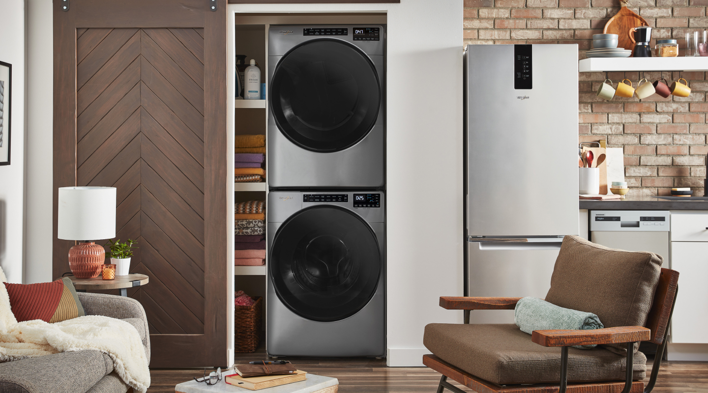Whirlpool Stacked Washer Dryer Set