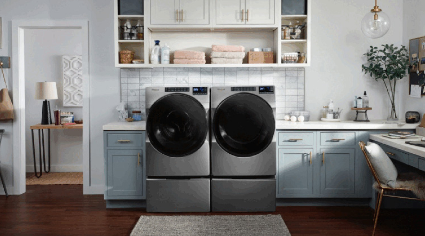 Whirlpool® washer and dryer set