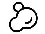 Soapy bubbles icon