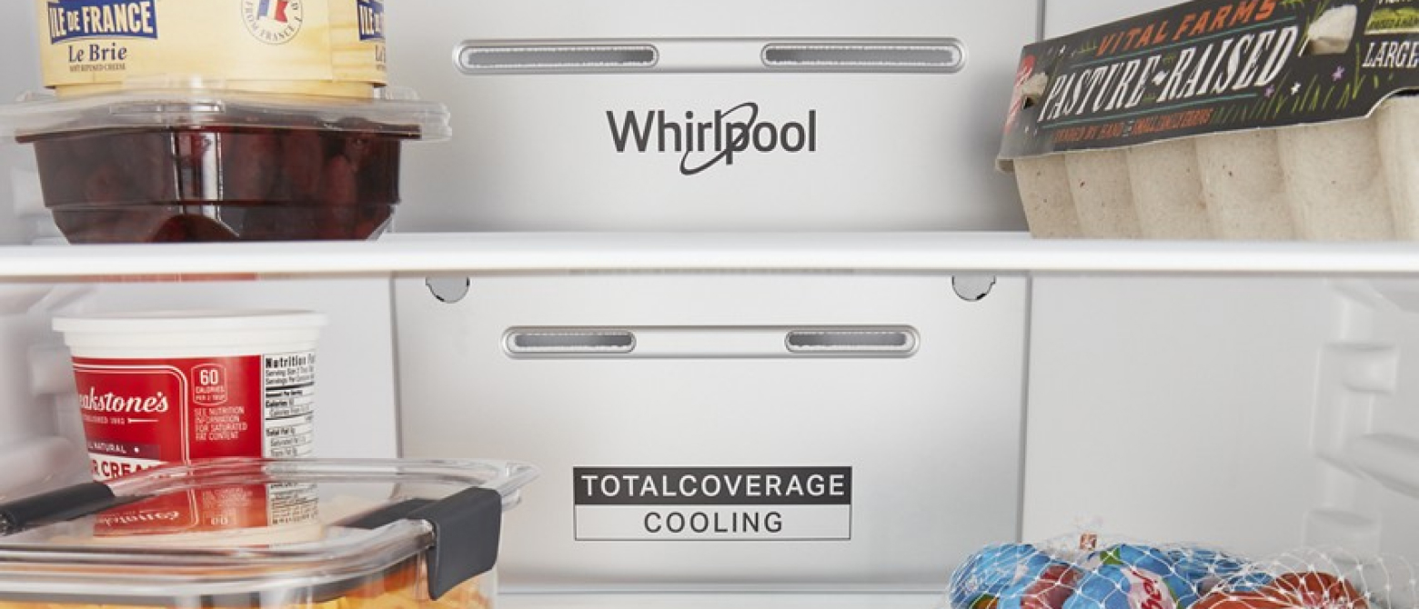 Cooling air vents inside a refrigerator