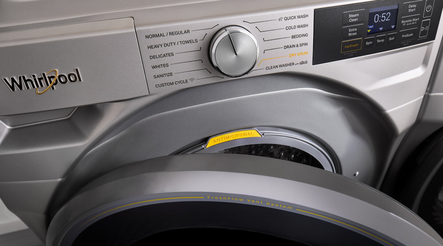 Whirlpool® Washing Machine cycles and settings