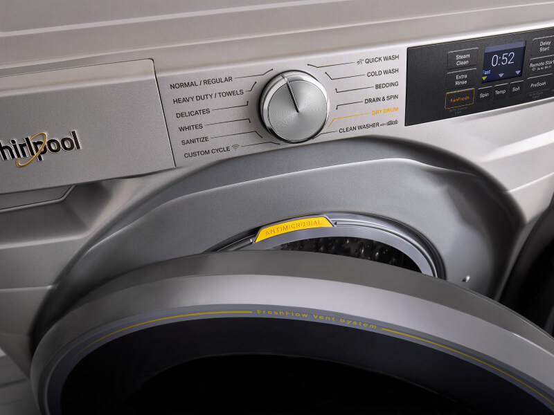 Whirlpool® Washing Machine cycles and settings