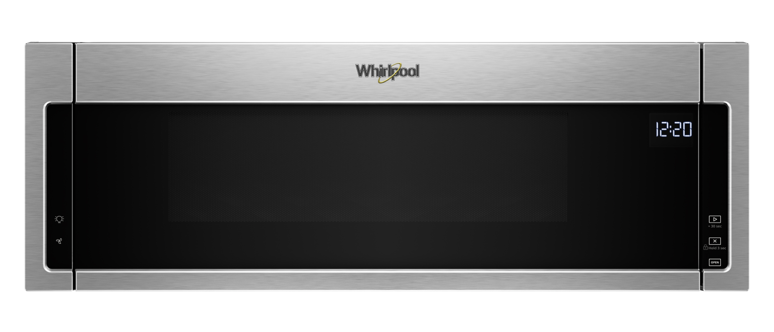 Stainless steel Whirlpool® Low Profile Microwave