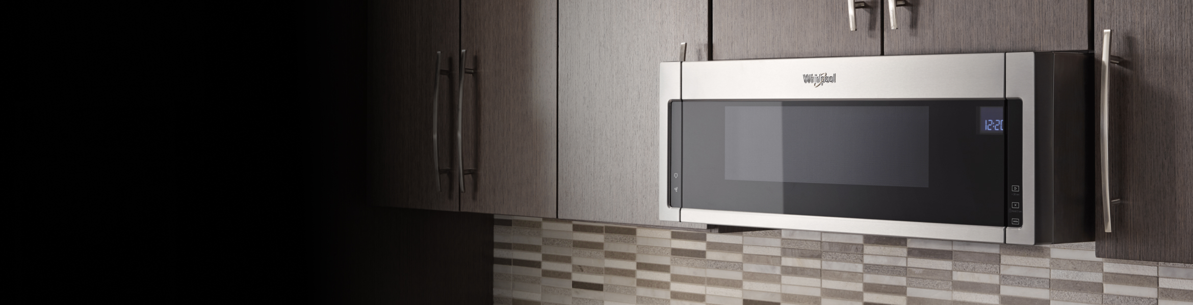 Stainless steel Whirlpool® Built-In Microwave