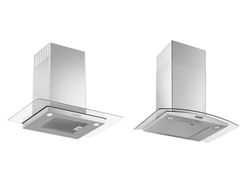Side-by-side canopy hoods
