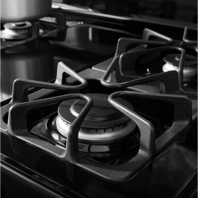 Dual fuel cooktop