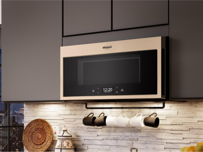 Whirlpool® appliances in a modern kitchen