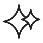 A diamond icon