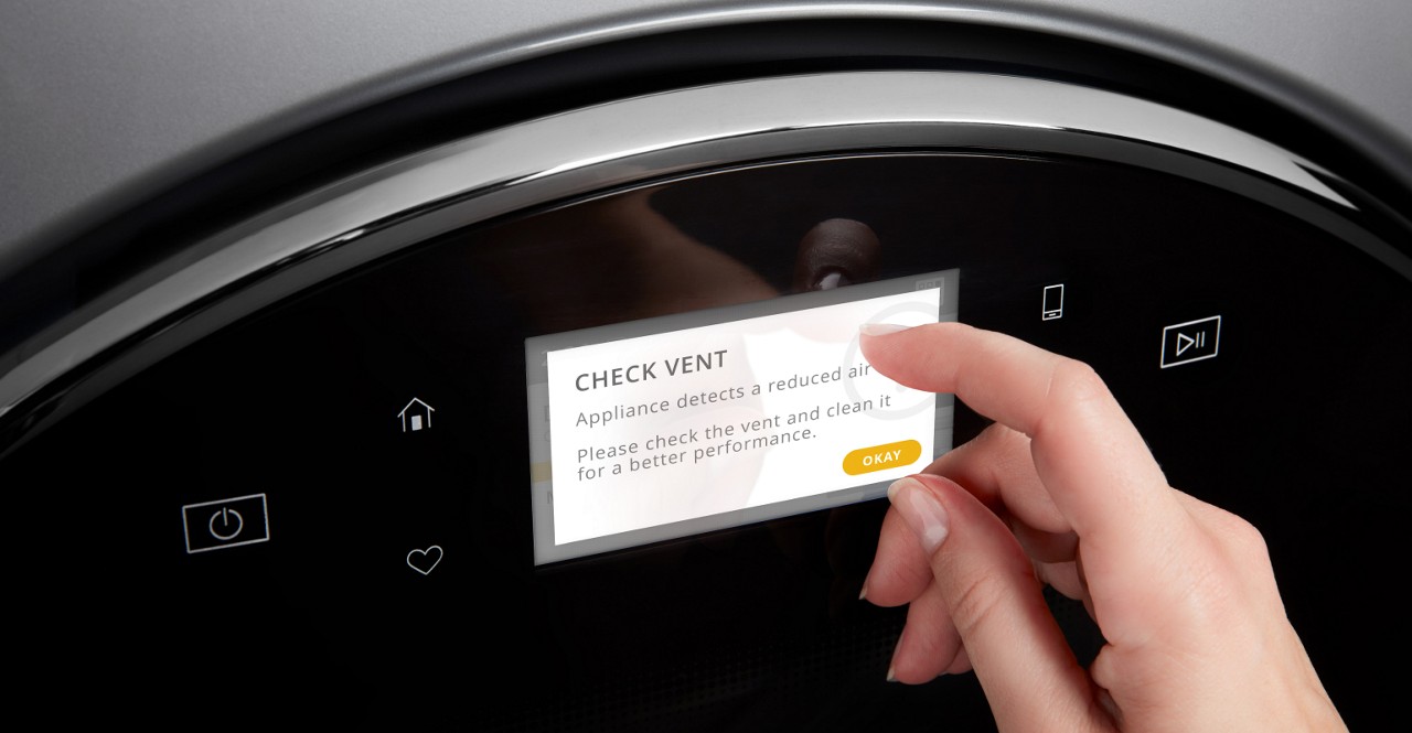Remote diagnostics for smart washers and dryers
