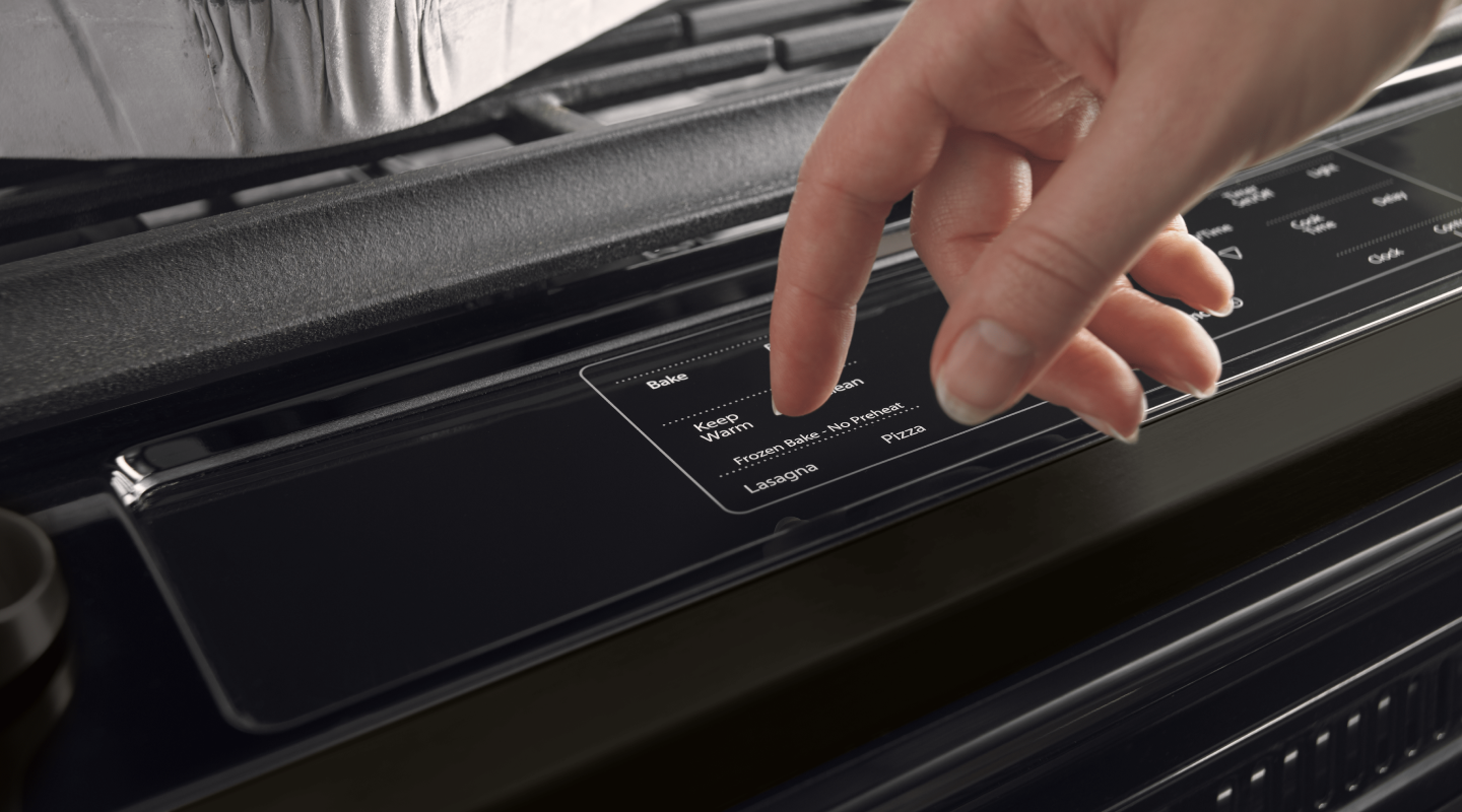 Oven’s control panel