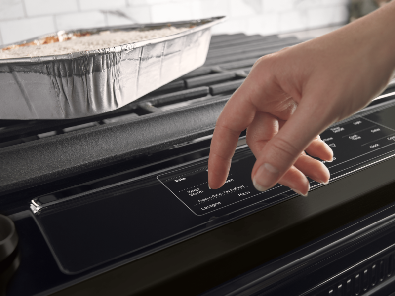 Oven’s control panel