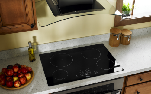 Whirlpool® Induction Cooktop installed in a countertop
