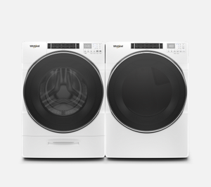 A Whirlpool® Gas and Electric Range