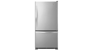 A Whirlpool® Bottom Freezer Refrigerator