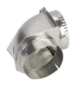 4" Dryer Elbow Vent Connector for 90-degree turns within 4.5"